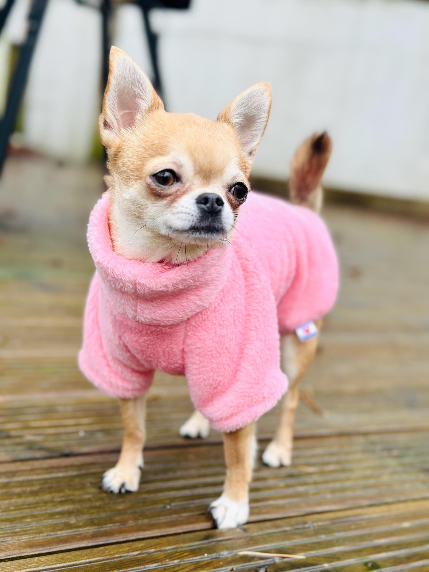 Handmade to measure Fleece Dog Jumper - Ultra Soft & Warm