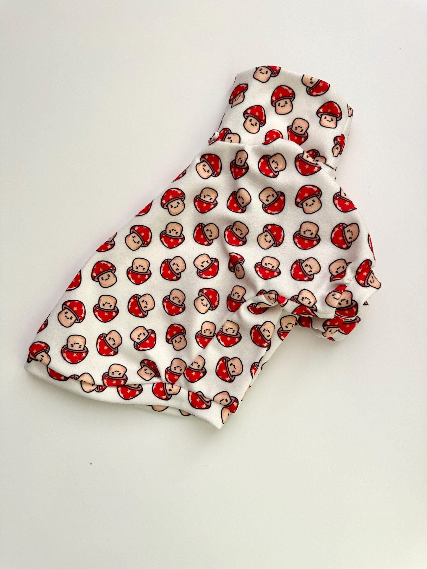 Made to order funky Mushroom print pullover