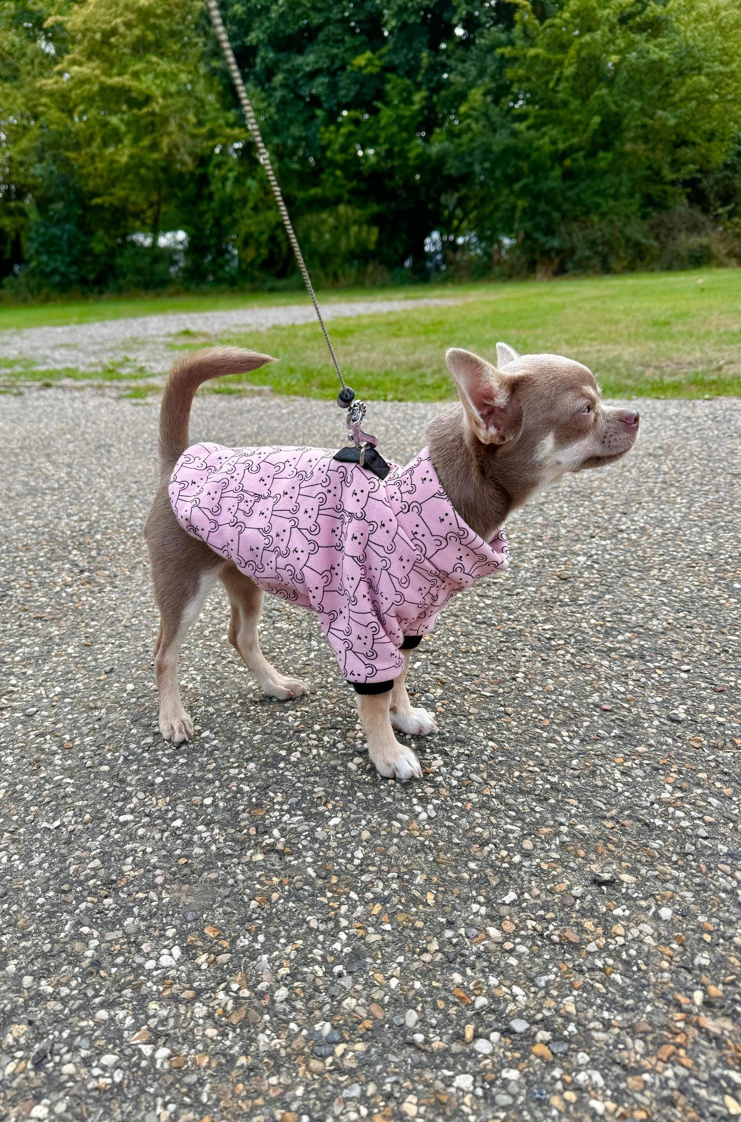 Made to measure - fleece lined Cotton sweatshirt