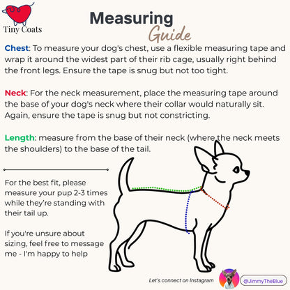 Handmade to measure Fleece Dog Jumper - Ultra Soft & Warm