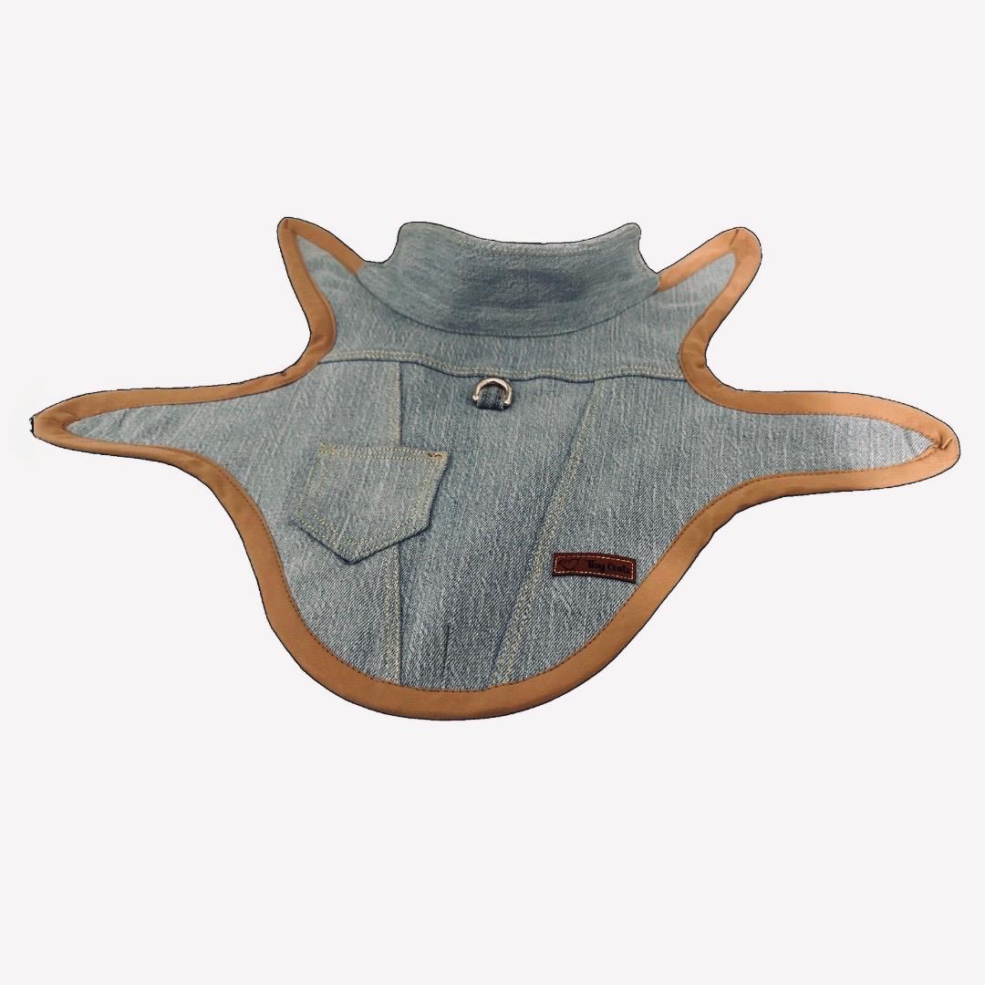 Upcycled Levi’s lined Dog Jacket - Made to Measure & Fully Customisable