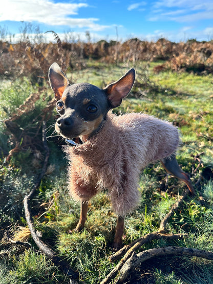 Made to Measure Ultra-Soft Fluffy Turtleneck sweater