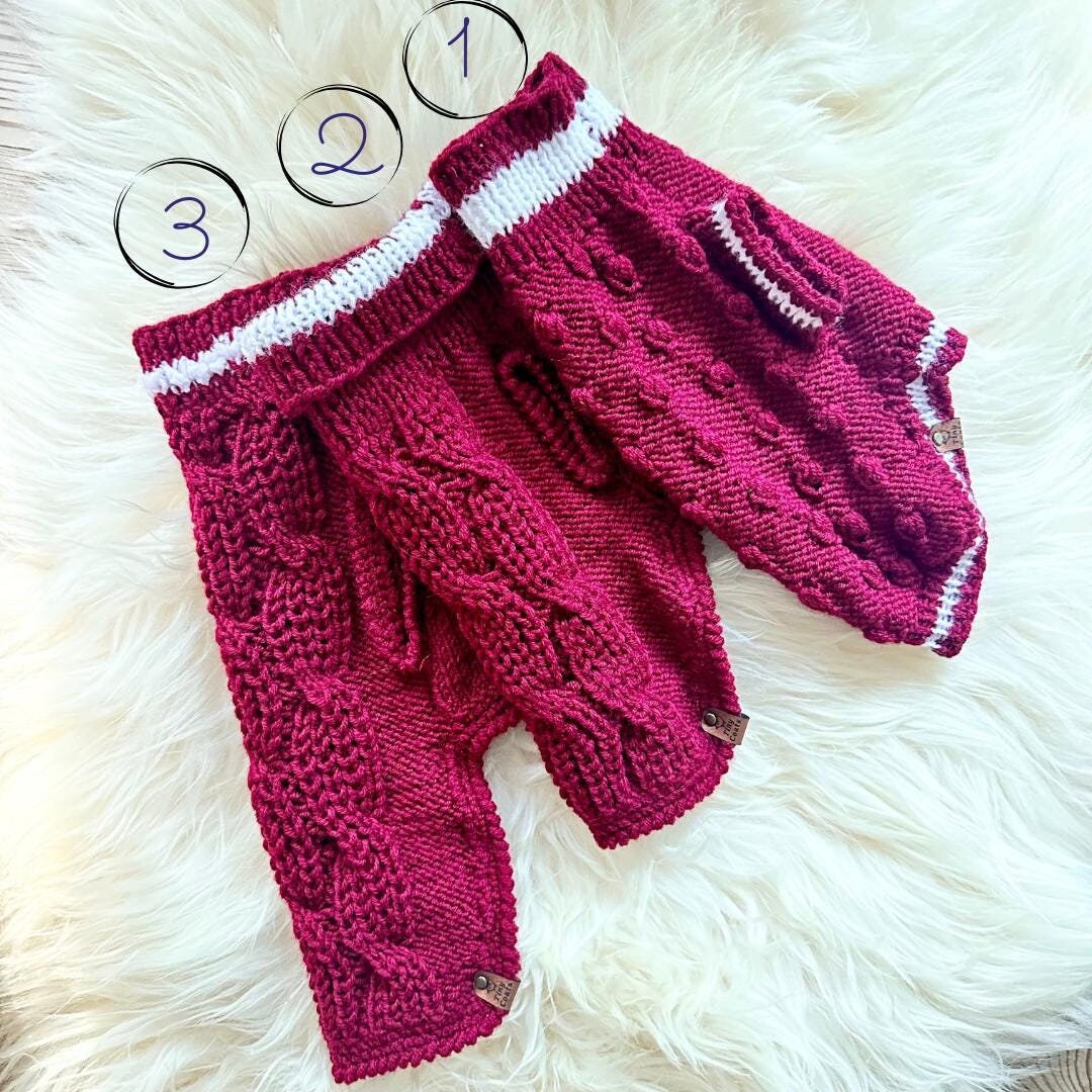 Merino alpaca wool blend hand-knit sweaters for Small Breeds XS S (around 1.8kg-3.5kg)