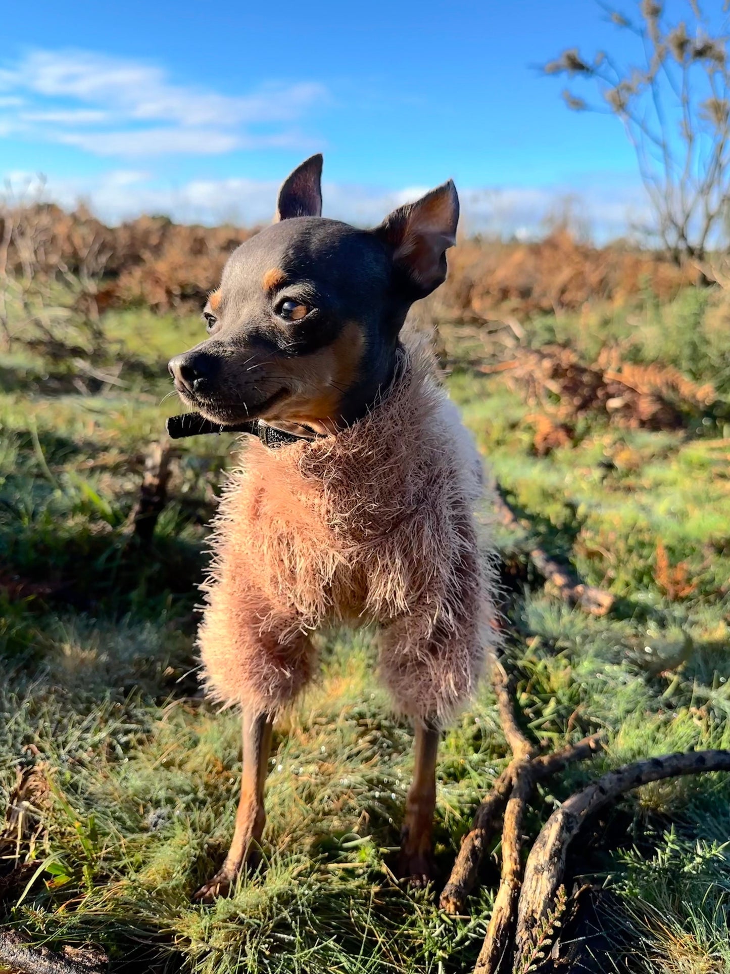 Made to Measure Ultra-Soft Fluffy Turtleneck sweater