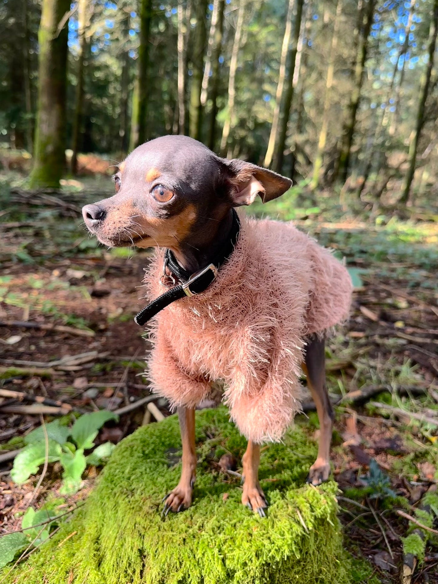 Made to Measure Ultra-Soft Fluffy Turtleneck sweater
