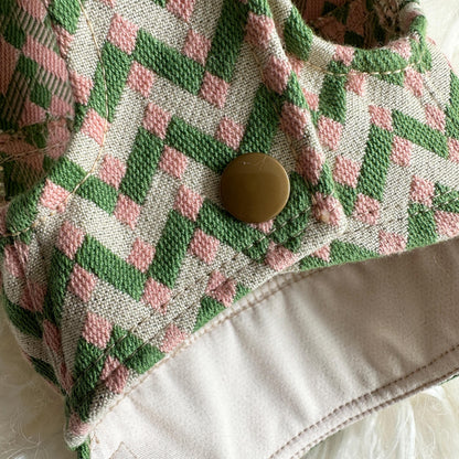 XXXS micro pup One-of-a-kind jacket ZigZag