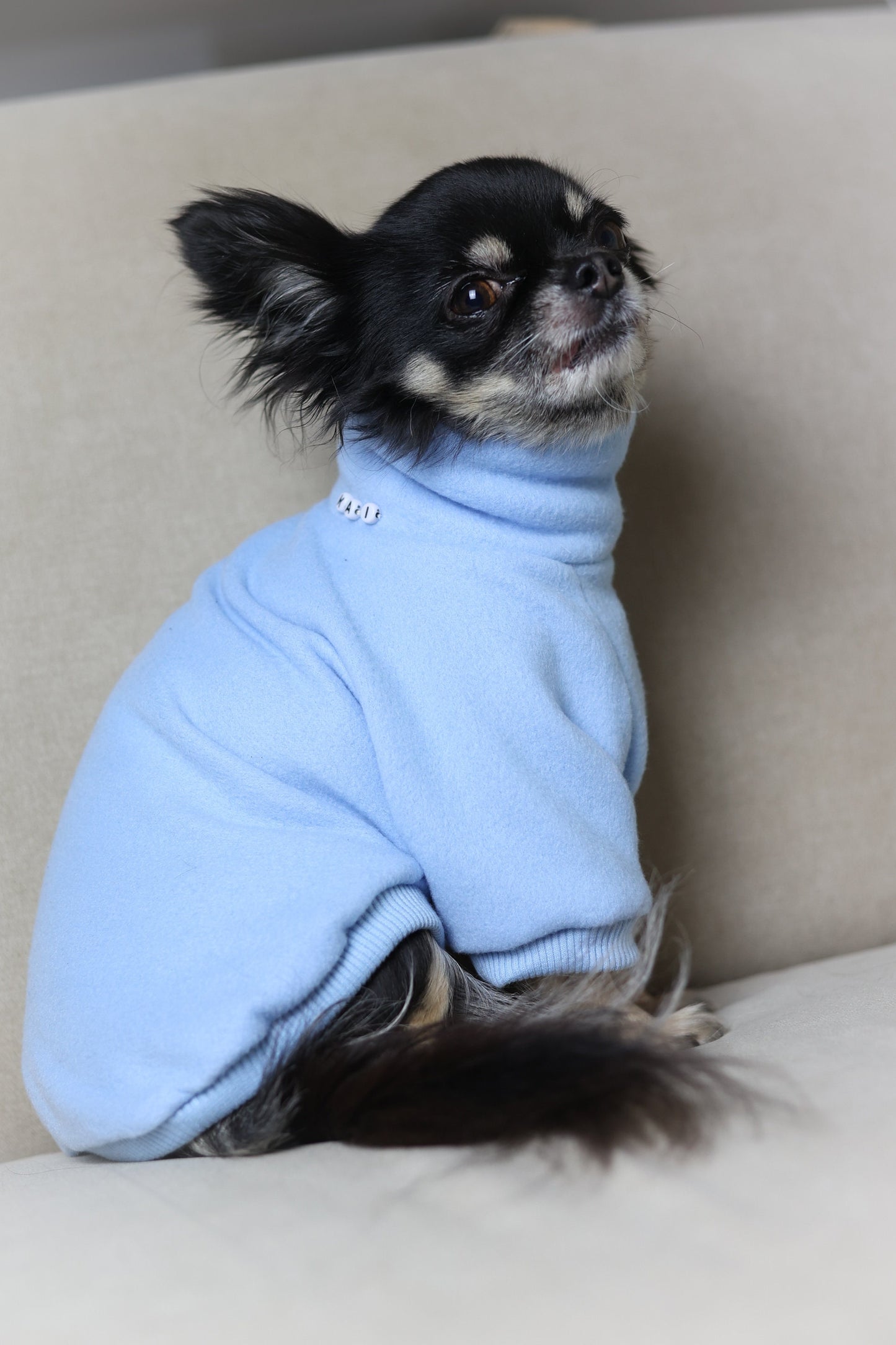 Bespoke | Various colours | Cosy loungewear | Comfy fleece jumper for small dogs and puppies