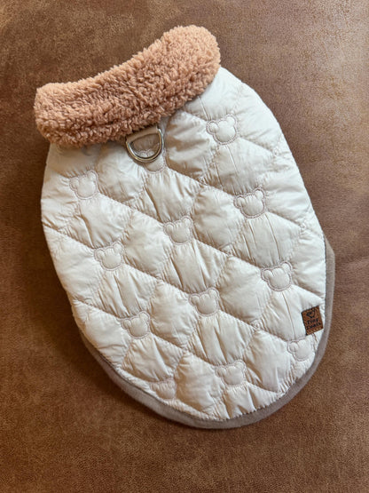 Made to Measure dog puffer jacket easy to put on and take off, fully customisable