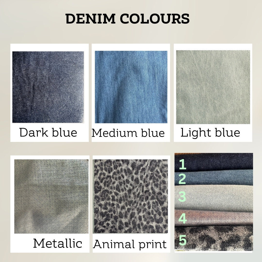 Custom Small Dog Denim Jacket - Handmade, Tailored & Fully Personalised