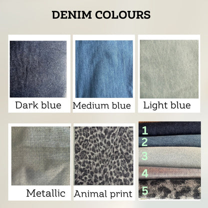 Custom Small Dog Denim Jacket - Handmade, Tailored & Fully Personalised