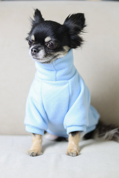 Bespoke | Various colours | Cosy loungewear | Comfy fleece jumper for small dogs and puppies