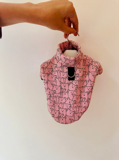 Made to measure - fleece lined Cotton sweatshirt