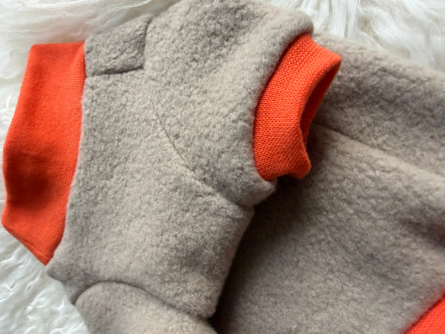 100% Cotton Fleece jumper - made to measure -  OEKO-TEX