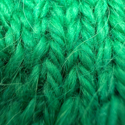 Hand-Knitted Alpaca & Merino Cable knit Jumper for Small Dogs 12-14in chest