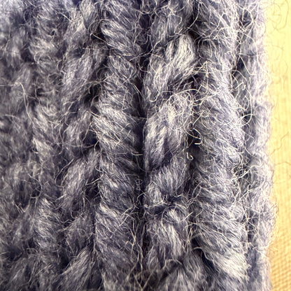 Hand-Knitted Alpaca & Merino Jumper for Small Dogs 14-15in chest