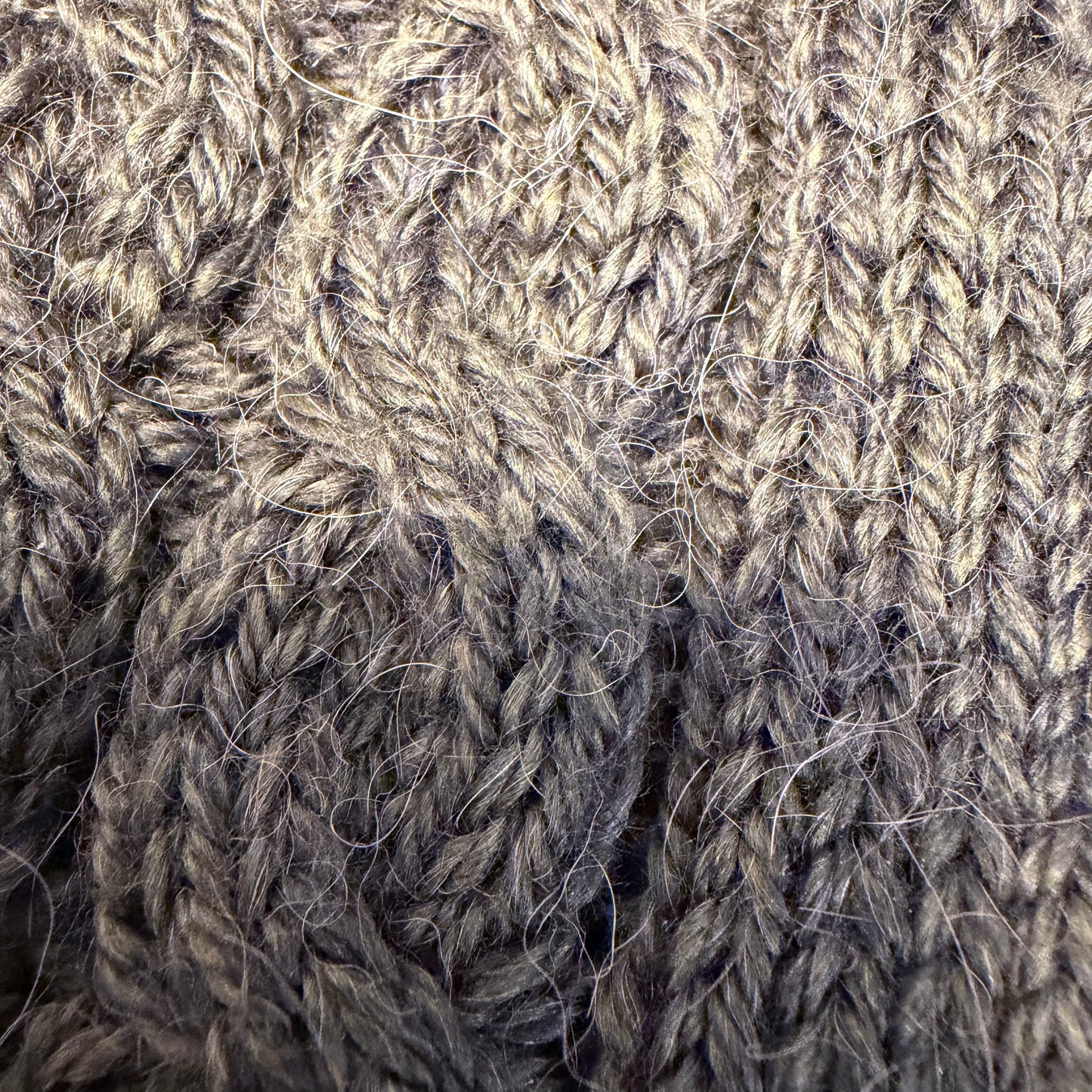 Hand knitted Alpaca Merino wool mix Jumper for Small Breed dogs and puppies 12.5-14.5in chest