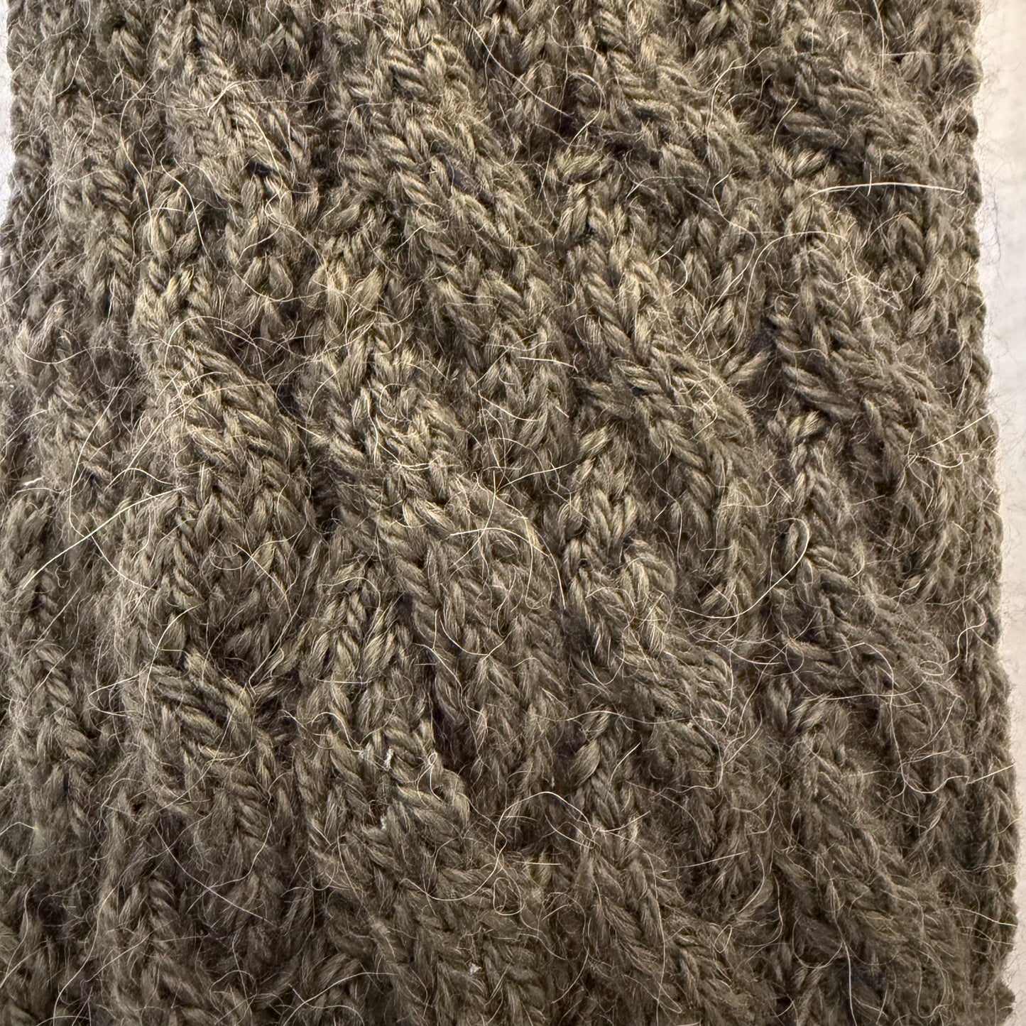 Hand knitted Alpaca Merino wool mix Jumper for Small Breed dogs and puppies 12.5-14.5in chest