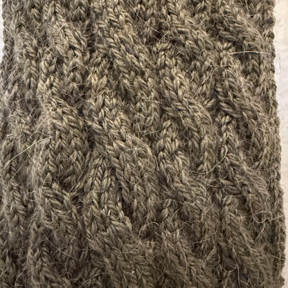 Hand knitted Alpaca Merino wool mix Jumper for Small Breed dogs and puppies 12.5-14.5in chest