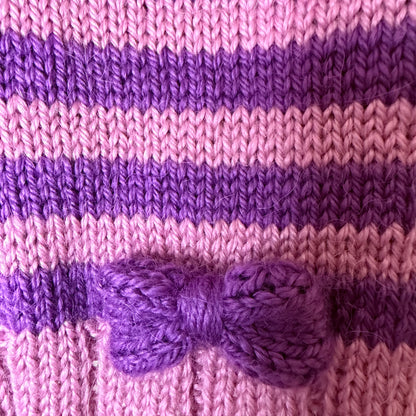 Hand knitted Alpaca Merino wool mix Jumper for Small Breed dogs and puppies 12-14inch chest