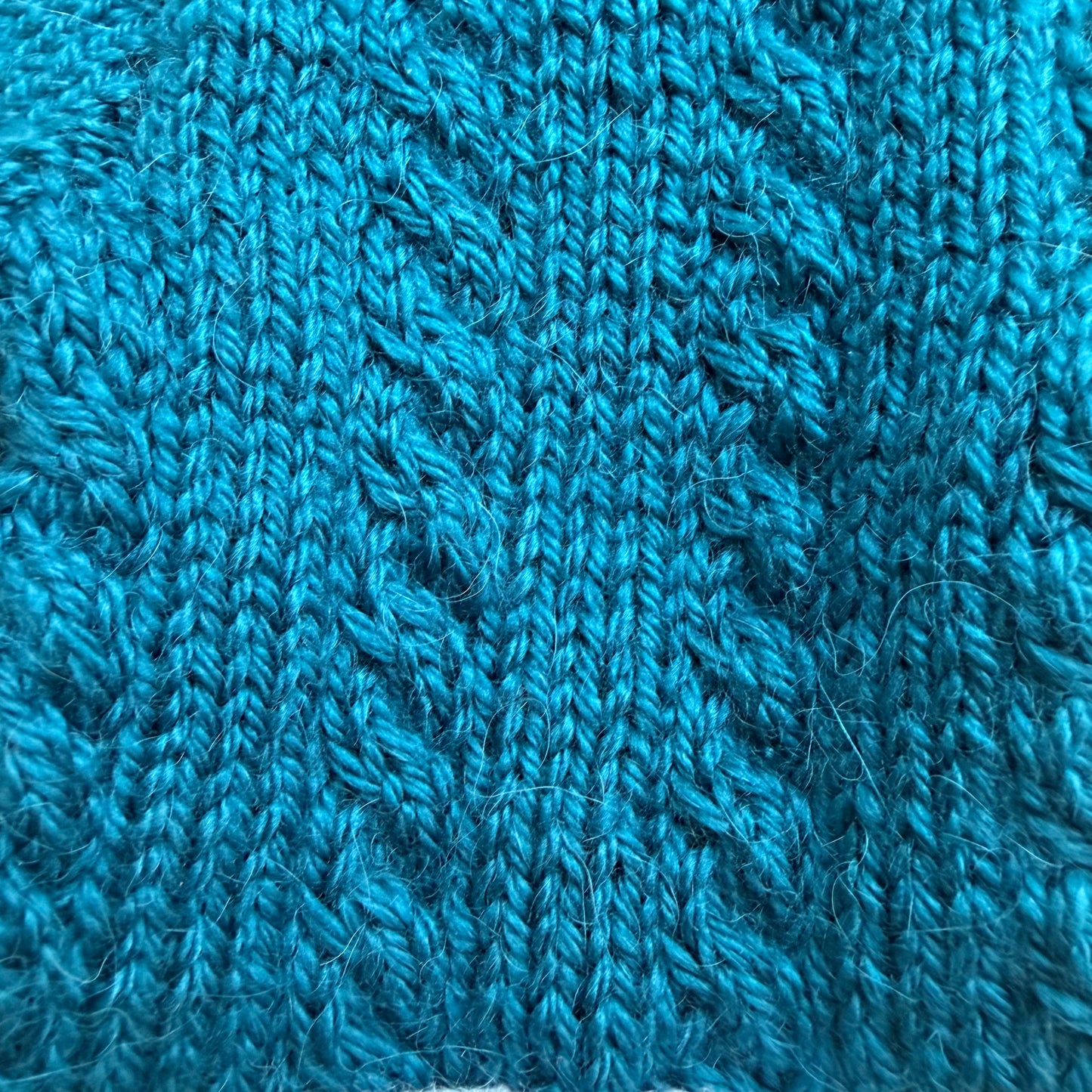 Hand knitted Alpaca Merino wool mix Jumper for Small Breed girl dogs 29-33cm chest
