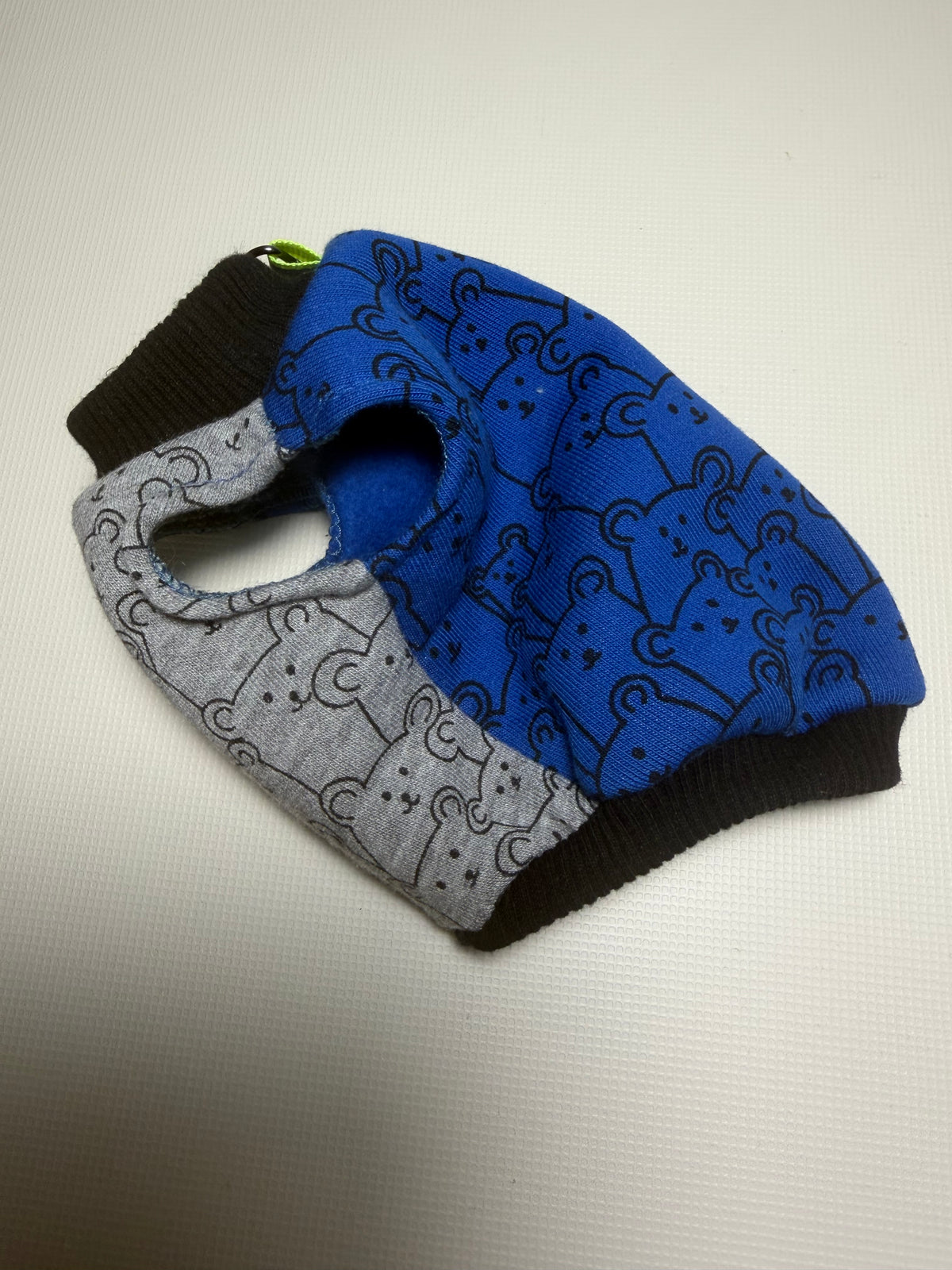 XXXS multicoloured Cotton Top for a puppy around 15cm long, chest 19-24cm