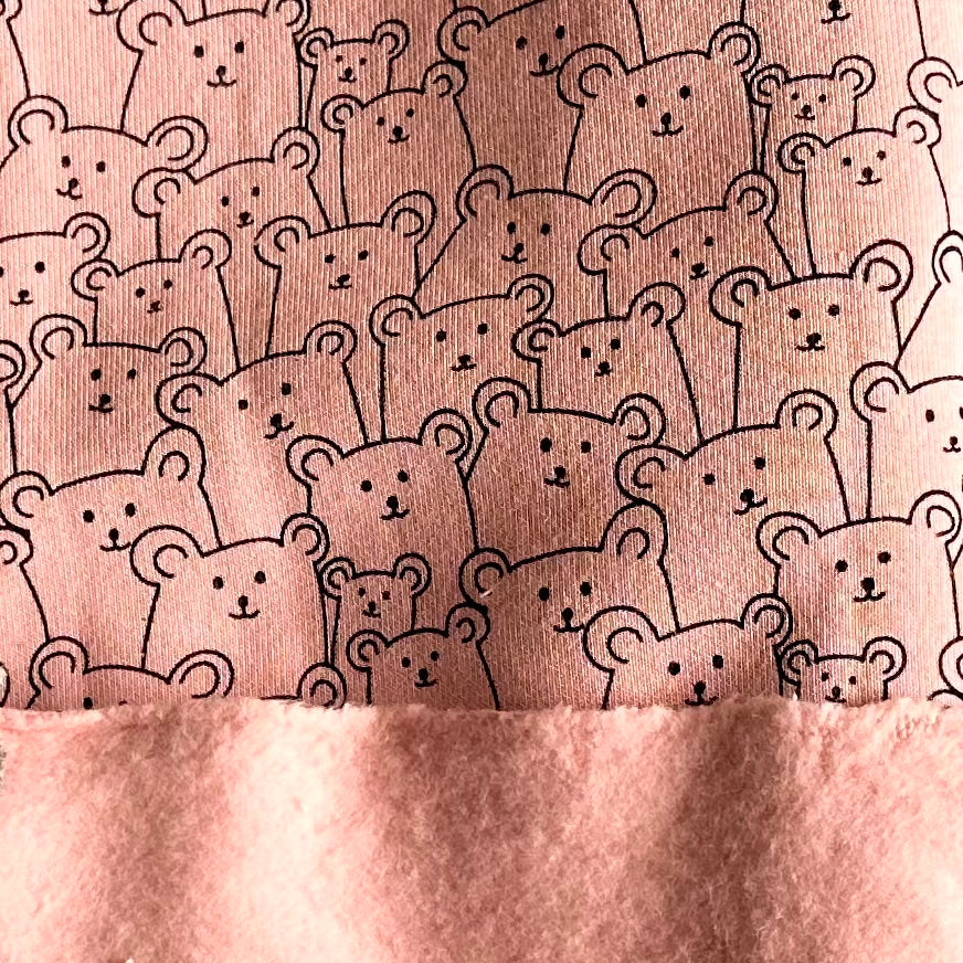 Made to measure - fleece lined Cotton sweatshirt