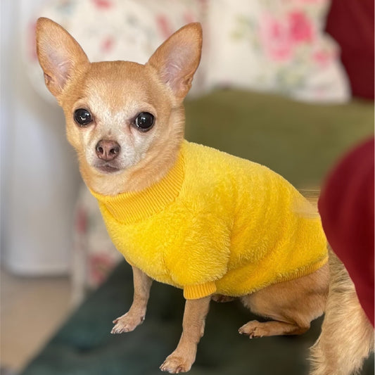 Handmade to measure Fleece Dog Jumper - Ultra Soft & Warm (3 colours available)