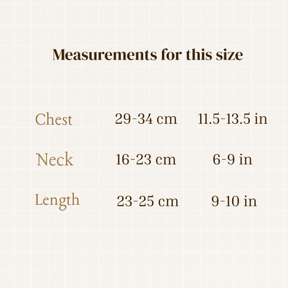 Hand knitted Alpaca Merino wool mix Jumper for Small Breed dogs and puppies 11-13in chest