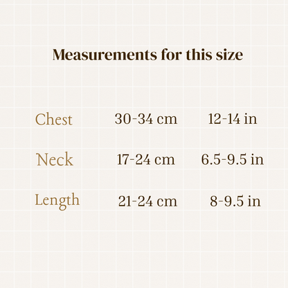 Hand knitted Alpaca Merino wool mix Jumper for Small Breed dogs and puppies 12-14inch chest