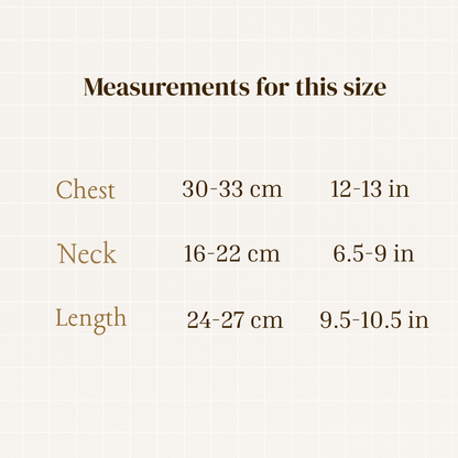 Hand knitted Alpaca Merino wool mix Jumper for Small Breed dogs and puppies 12-14inch chest