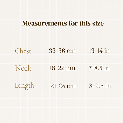 Hand-Knitted Alpaca & Merino Jumper for Small Dogs 13-14in chest