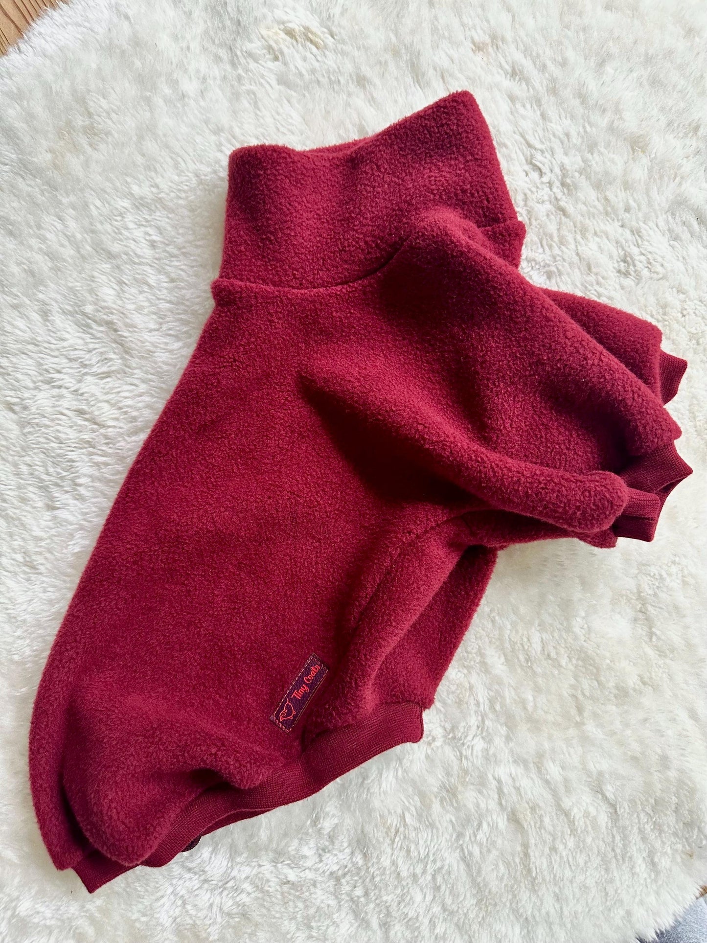 100% cotton fleece Made to measure