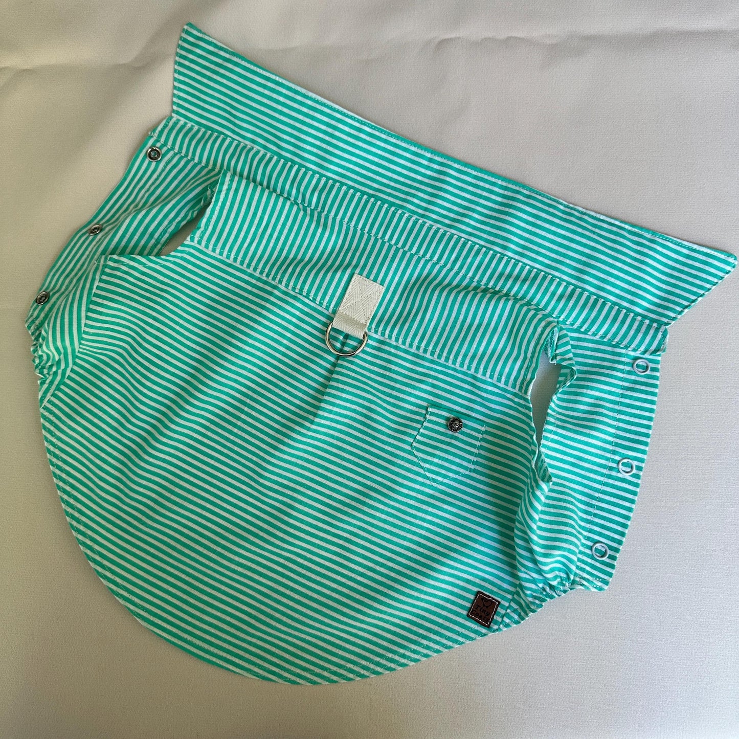 Custom Nautical Dog Shirt: Lightweight Cotton, Made to Order