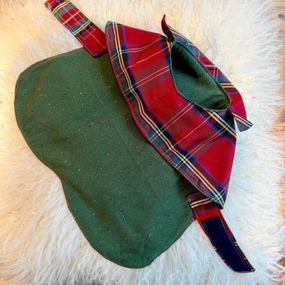 Made to Measure & fully customisable dog raincoat lined with cotton fleece or jersey