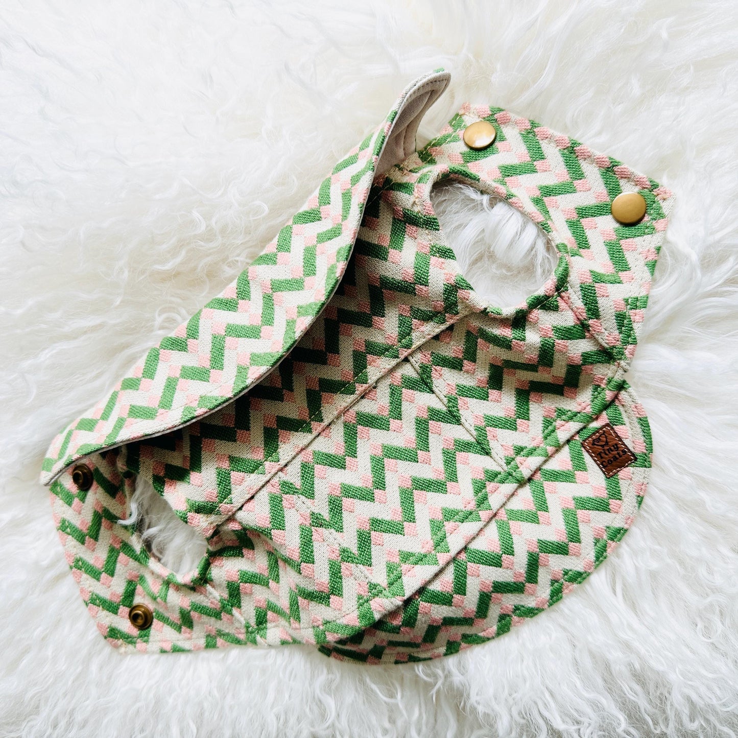 XXXS micro pup One-of-a-kind jacket ZigZag