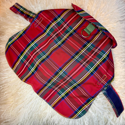 Made to Measure & fully customisable dog raincoat lined with cotton fleece or jersey