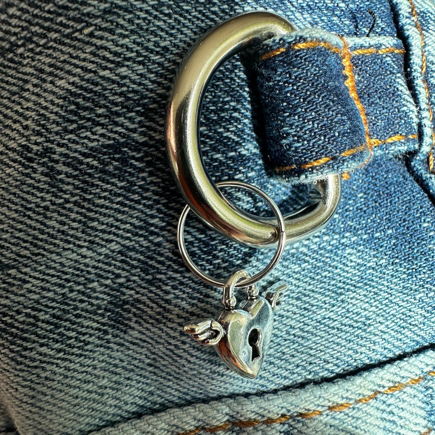 Genuine Swarovski beaded Denim Dog Jacket - 99 crystals hand sewn