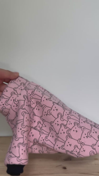 Made to measure - fleece lined Cotton sweatshirt